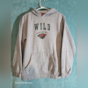 Men’s NHL Reebok Minnesota Wild Hoodie Size Medium